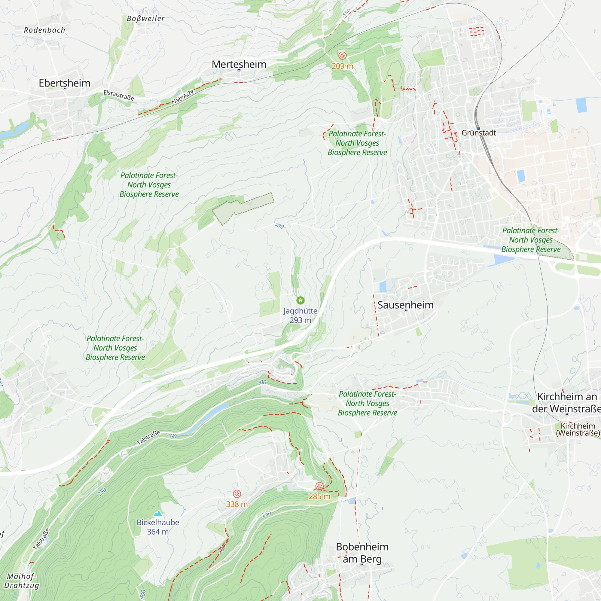 Jagdhütte map