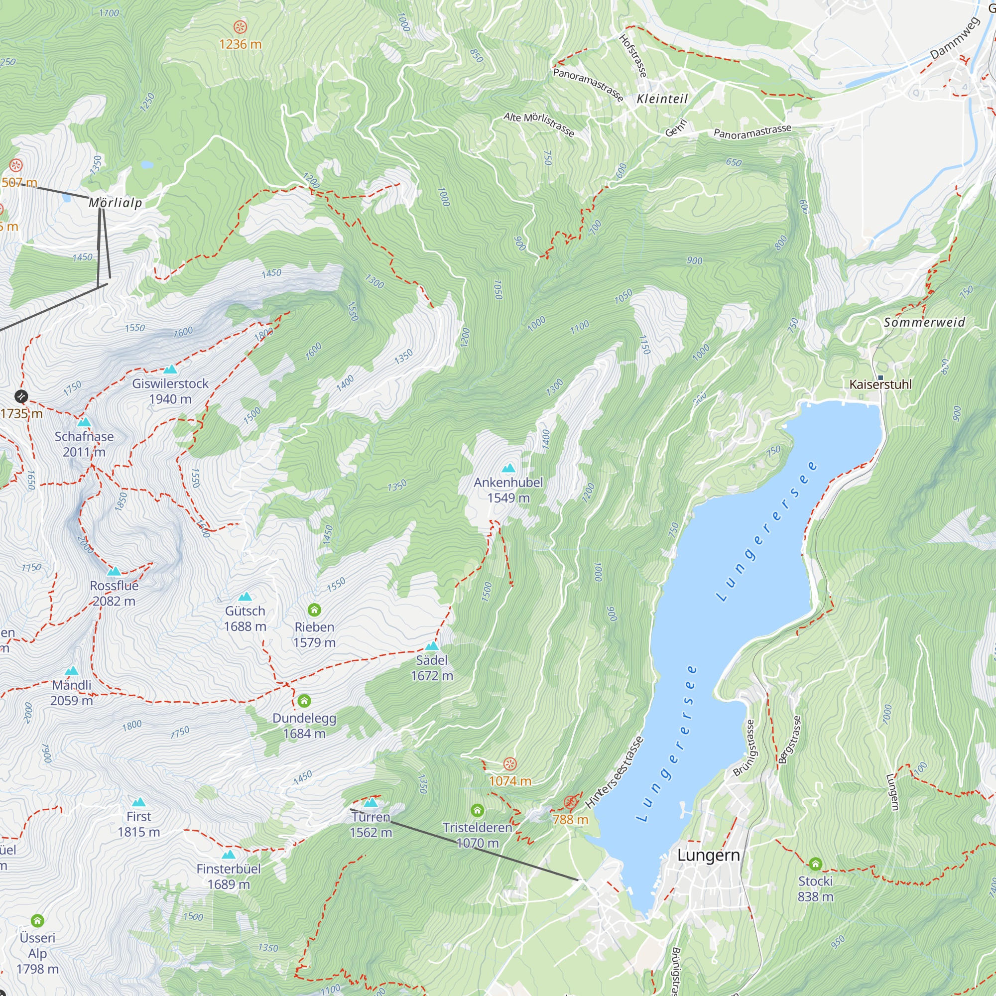 Feldmoos map