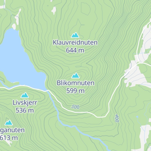 Map of Blikomnuten