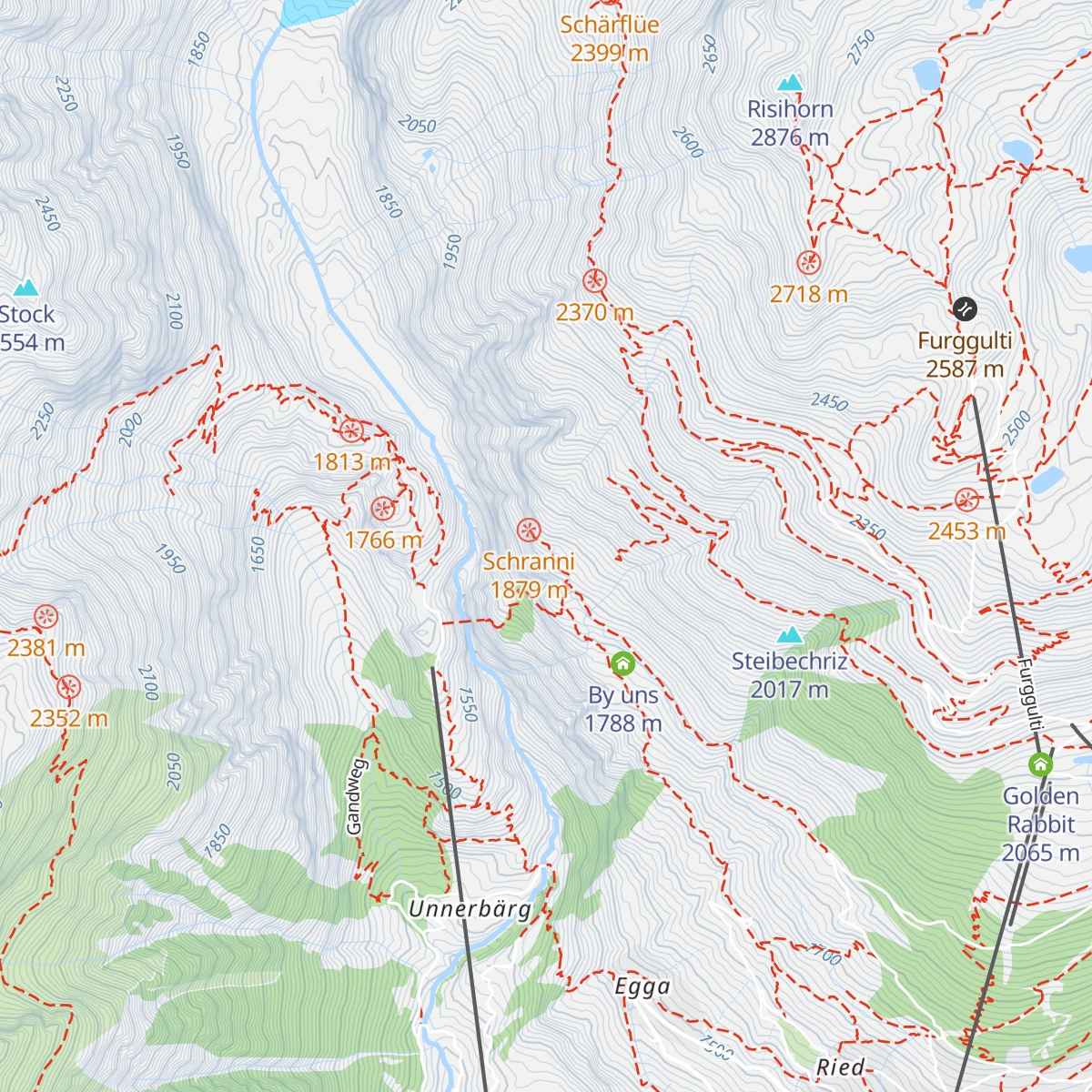 Schranni map