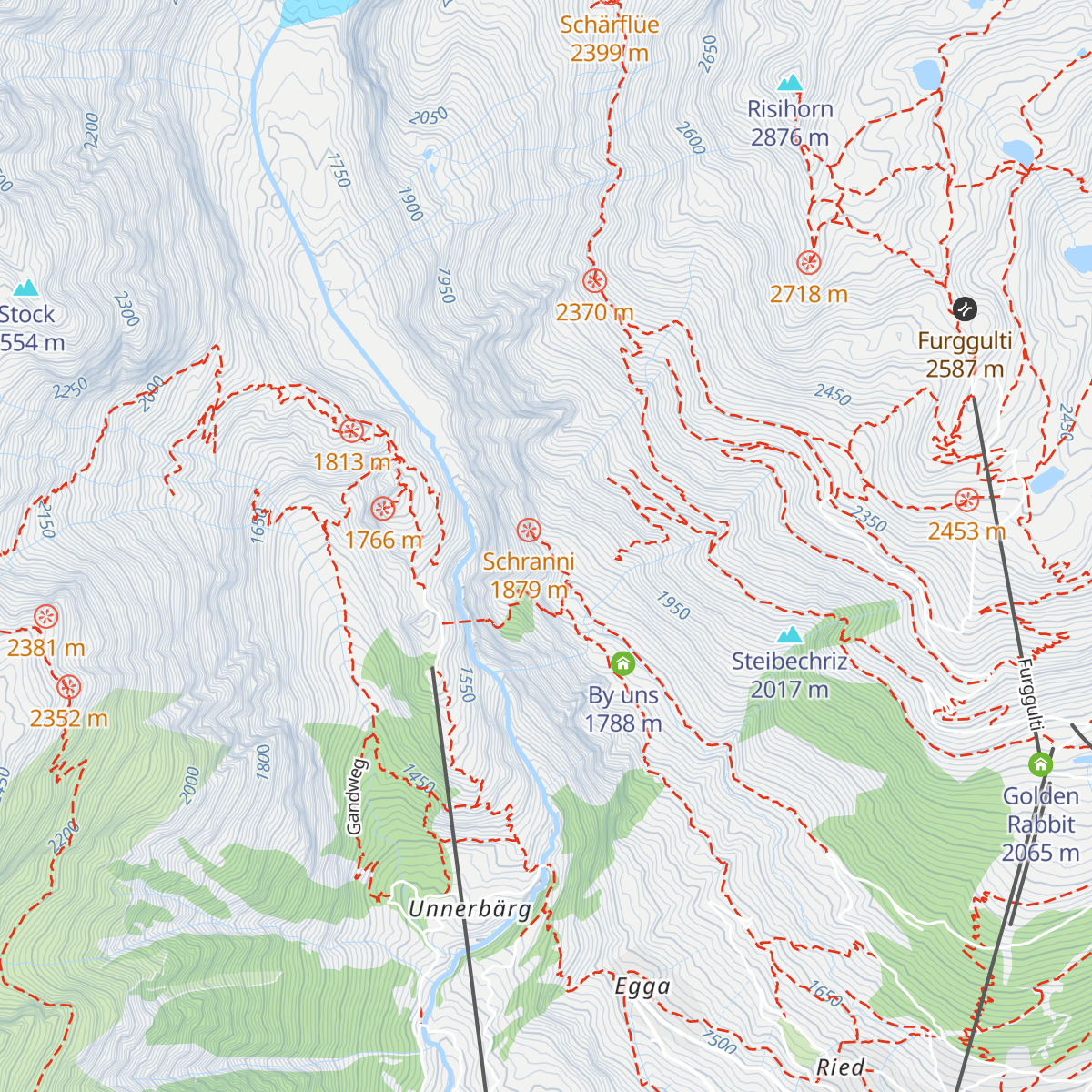 Schranni map