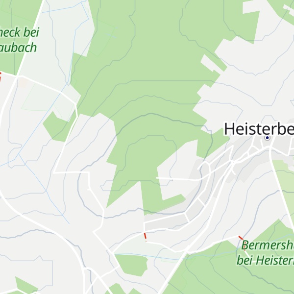 Map of Auf der Baar