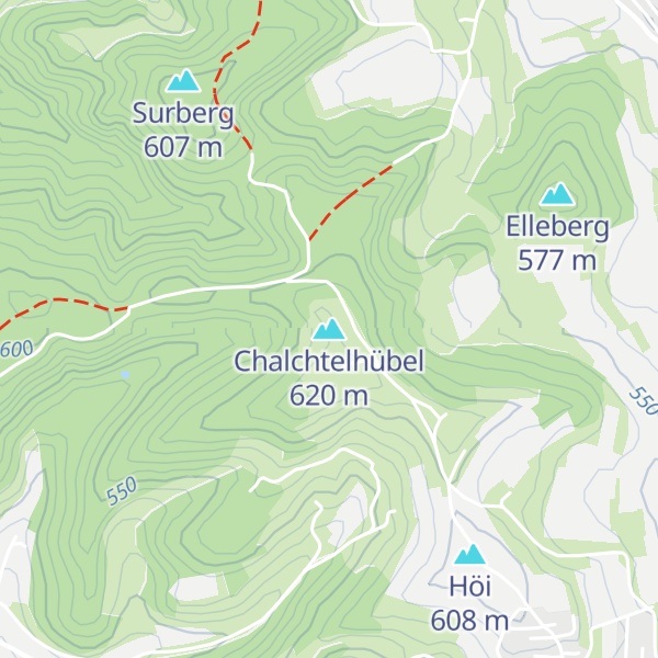 Map of Chalchtelhübel