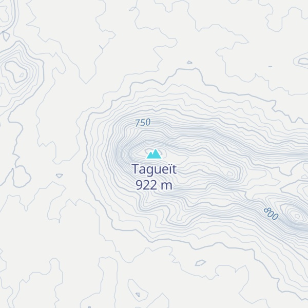 Map of Tagueït