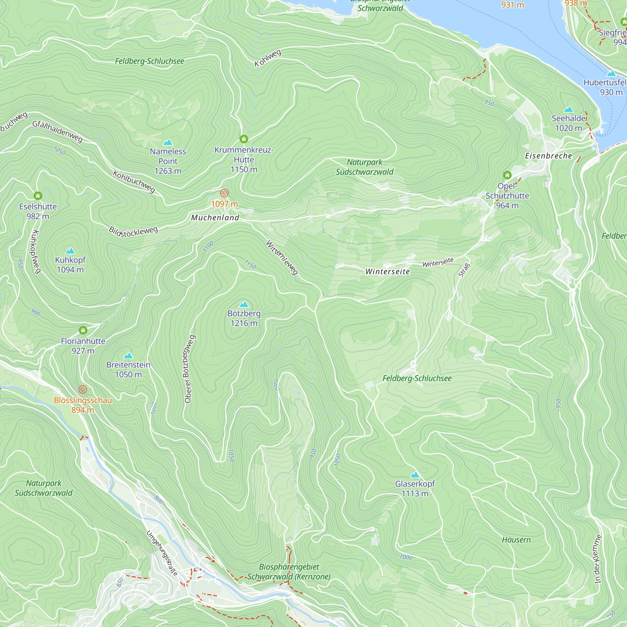 Wittemlehütte map
