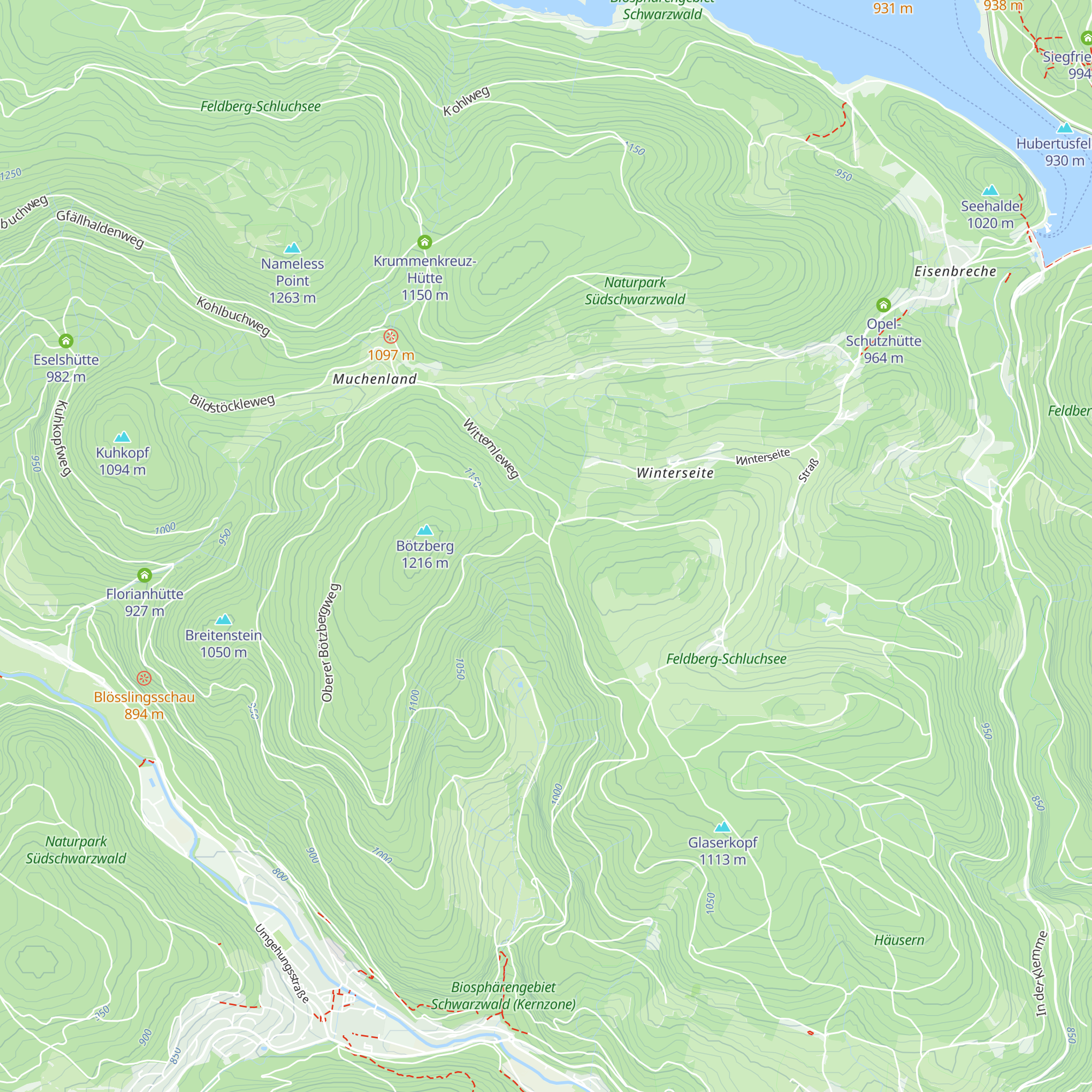 Wittemlehütte map