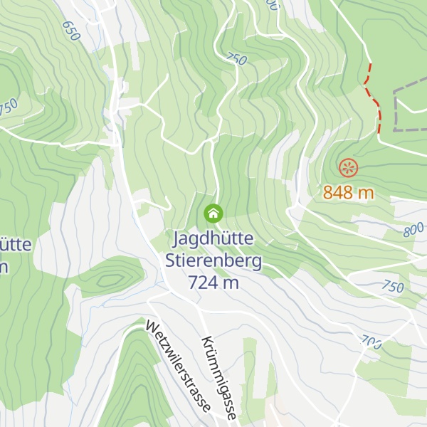 Map of Jagdhütte Stierenberg