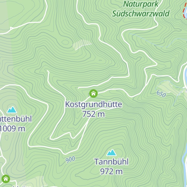 Map of Kostgrundhütte