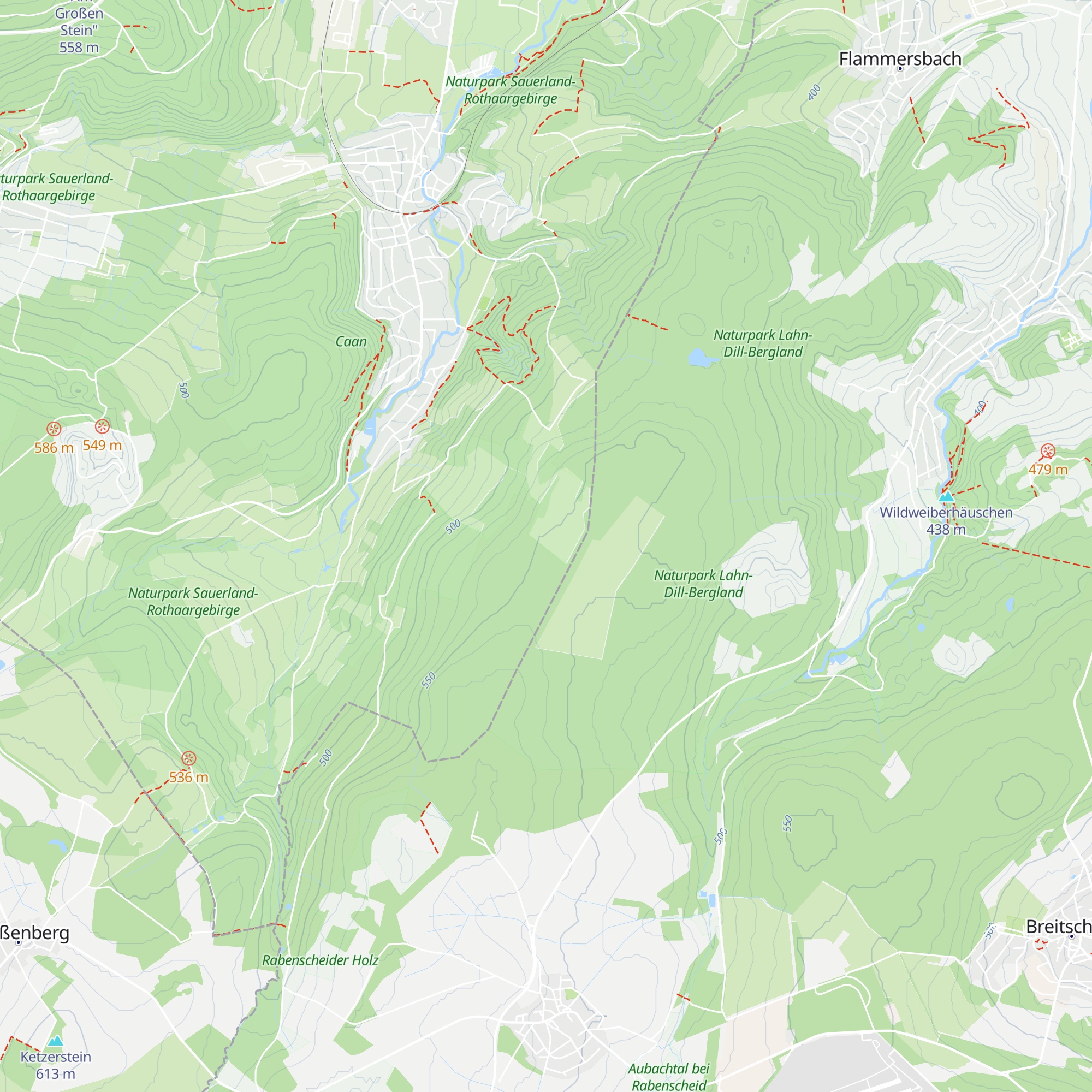 Schutzhütte Hirzgabel map