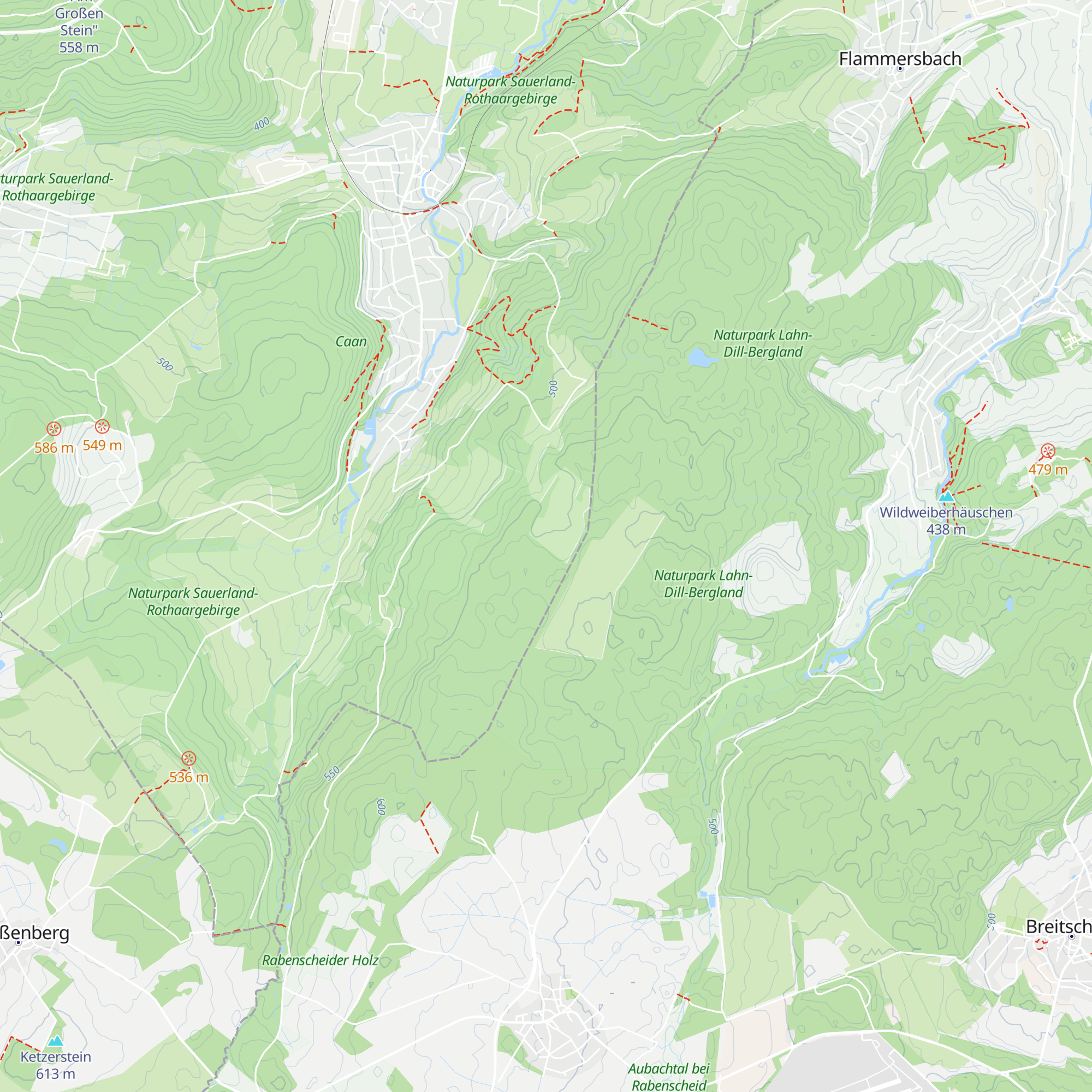 Schutzhütte Hirzgabel map