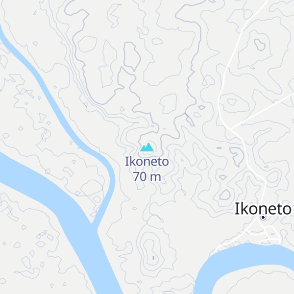 Map of Ikoneto