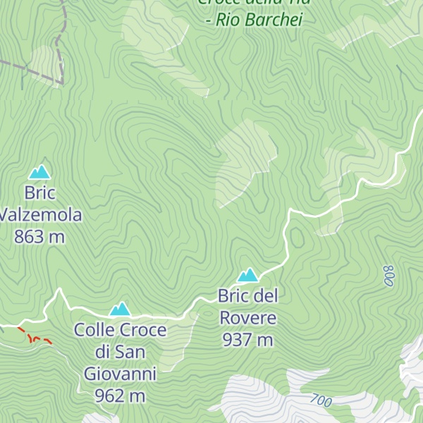 Map of Bric Caprine