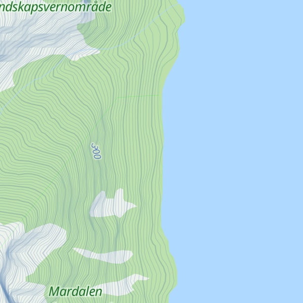 Map of Tørjarteigen