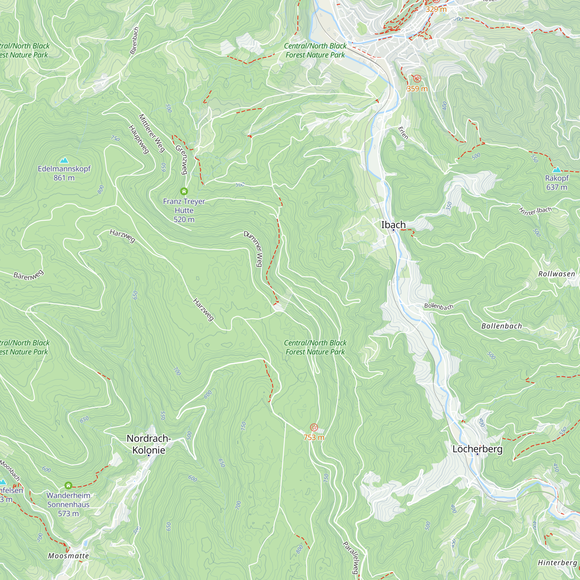 Holengrundhütte map