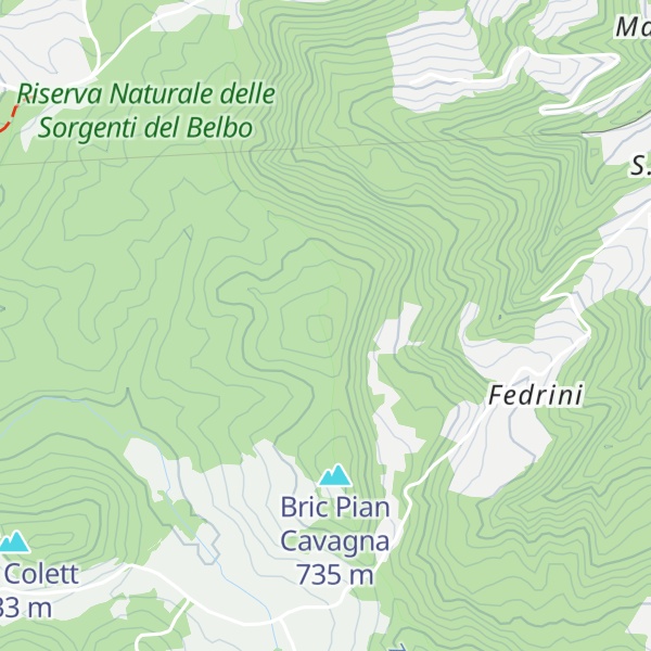 Map of Bric Biola