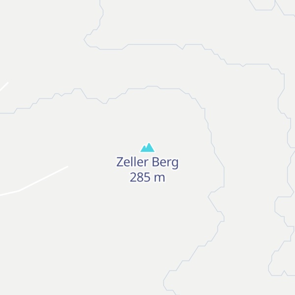 Map of Zeller Berg