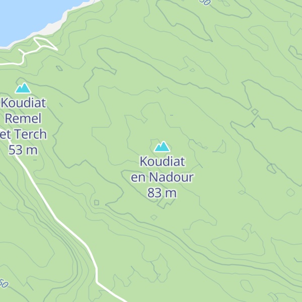 Map of Koudiat Hamra