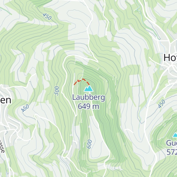 Map of Laubberg