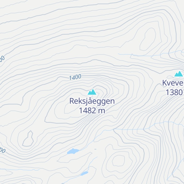 Map of Reksjåeggen
