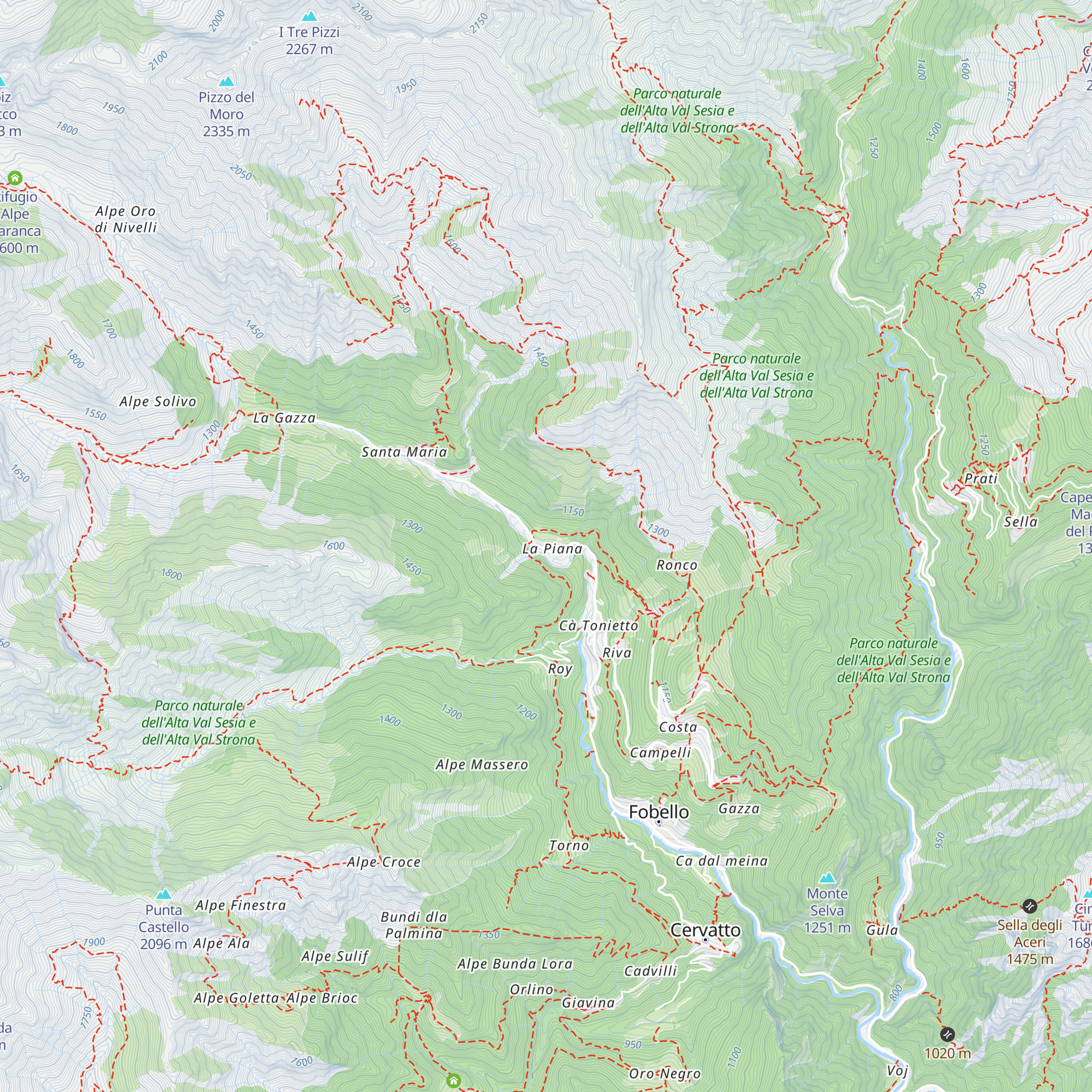 Osteria Della Piana map