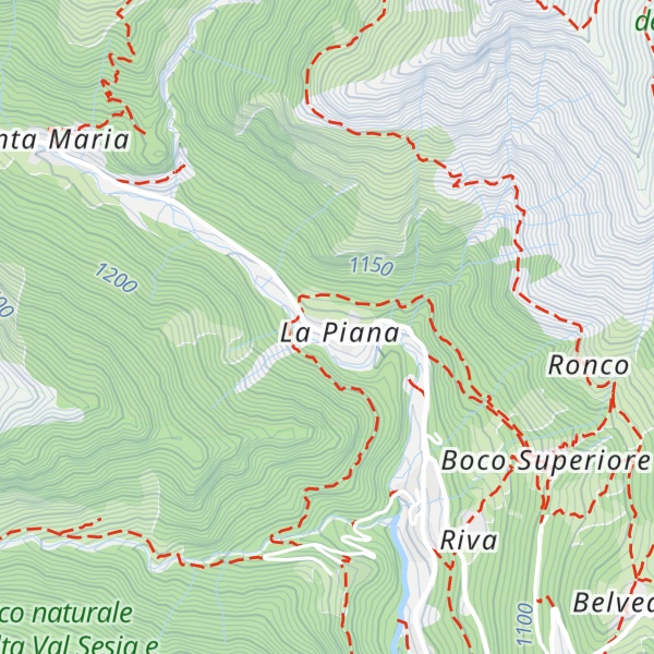 Map of Osteria Della Piana