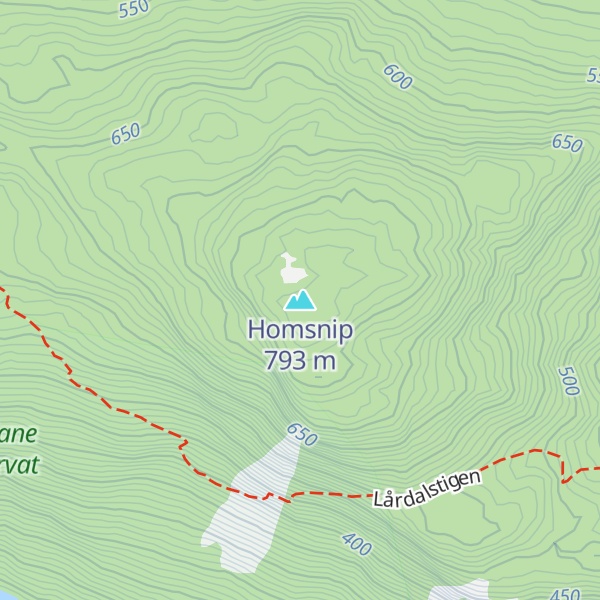 Map of Homsnip