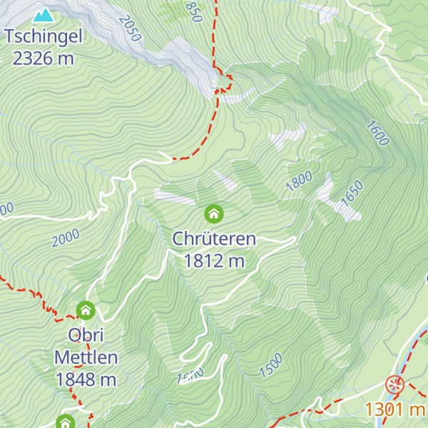 Map of Chrüteren