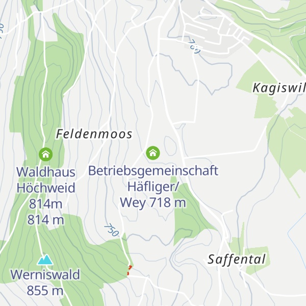 Map of Betriebsgemeinschaft Häfliger/Wey