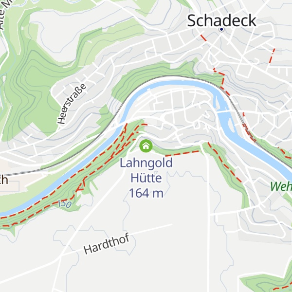 Map of Lahngold Hütte