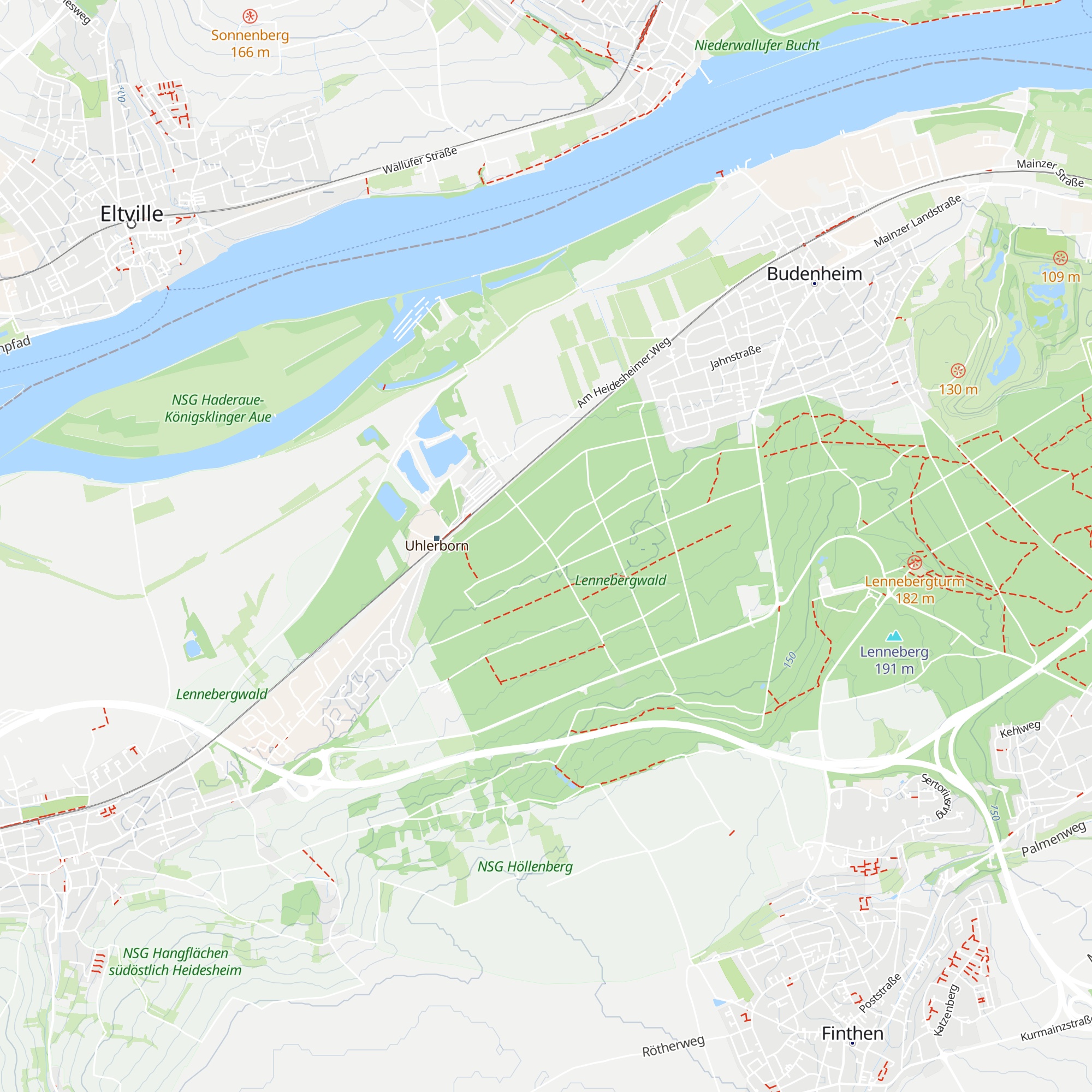 Grenzweghütte map