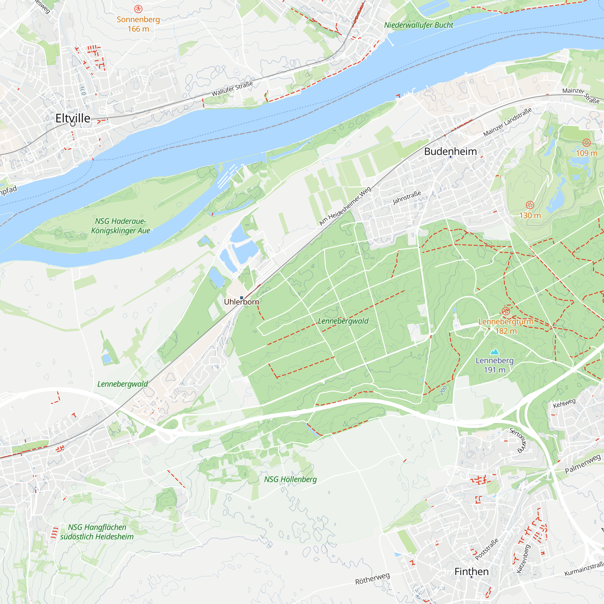 Grenzweghütte map