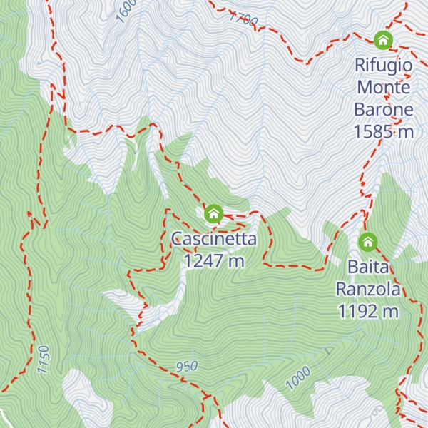 Map of Cascinetta