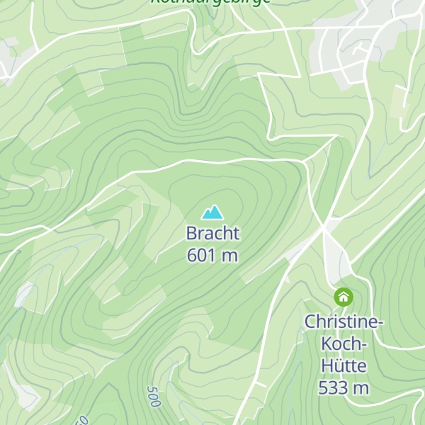 Map of Bracht