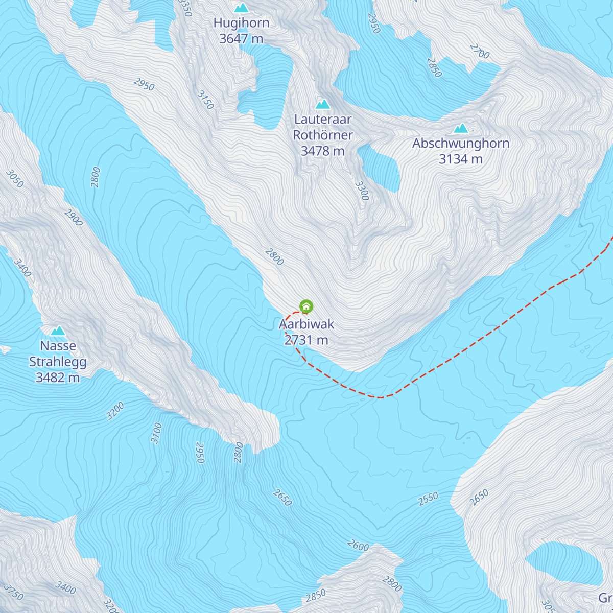 Aarbiwak map