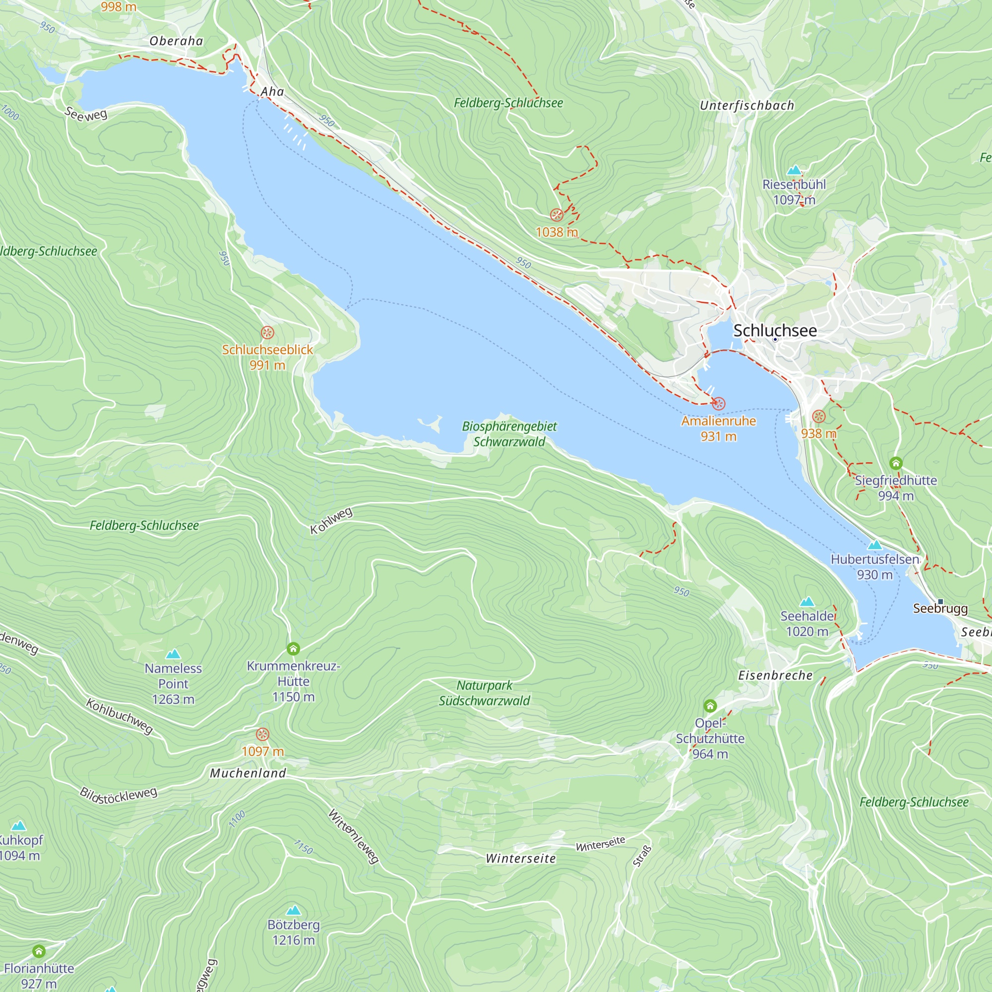 Kohlhütte map