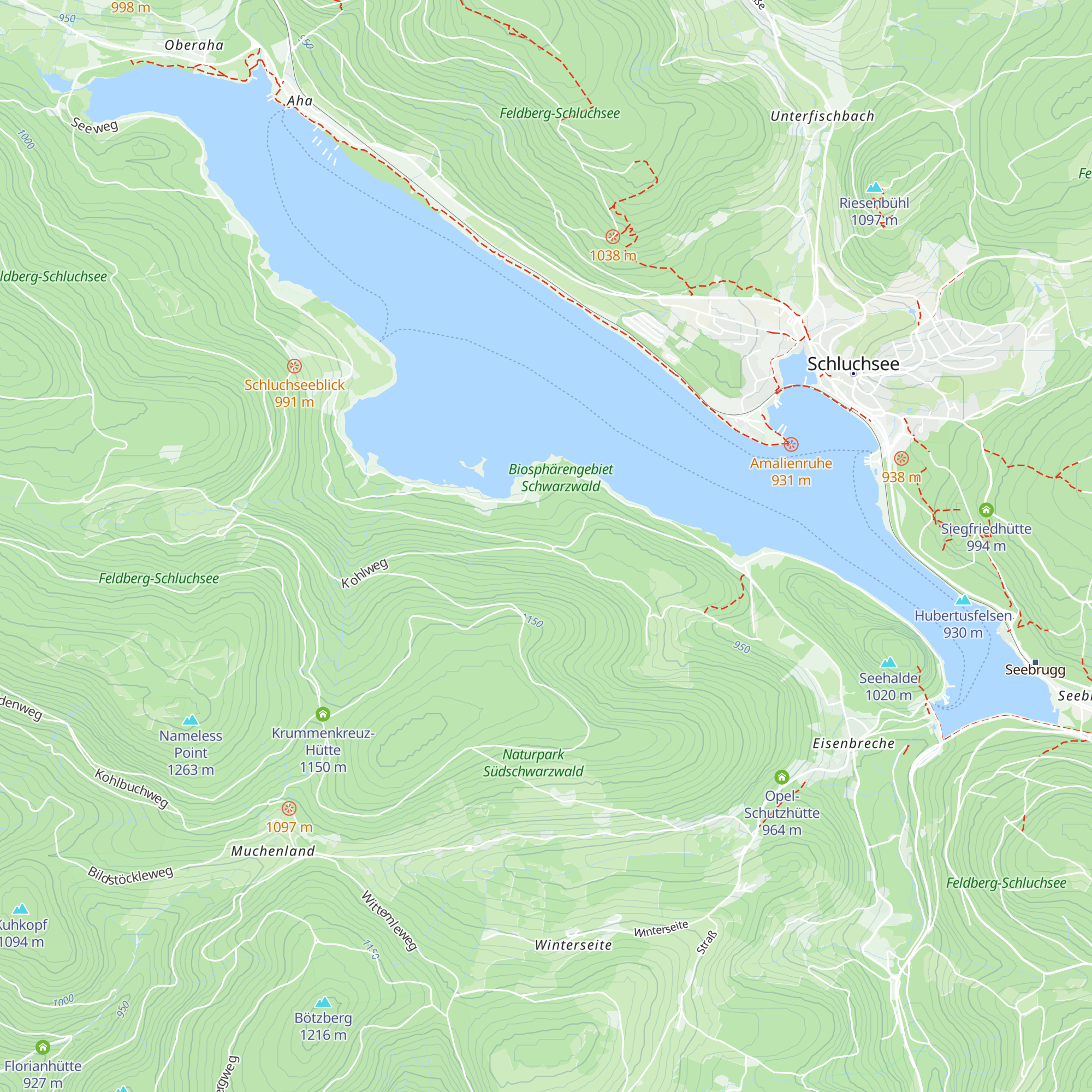 Kohlhütte map