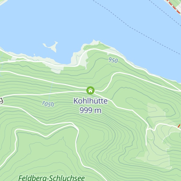 Map of Kohlhütte