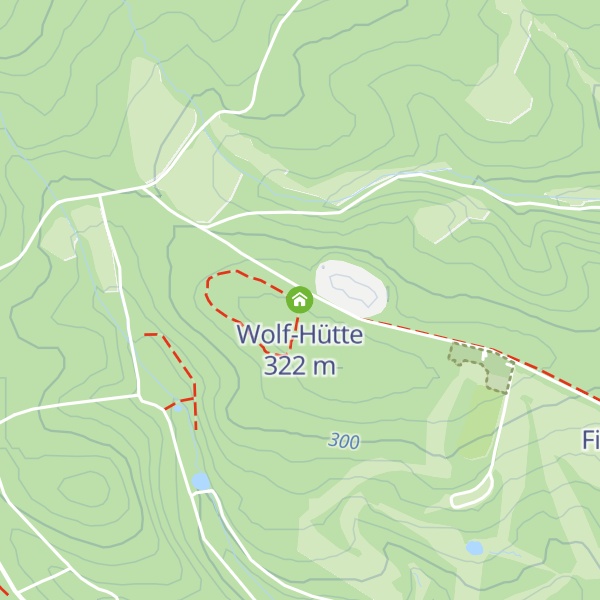 Map of Wolf-Hütte