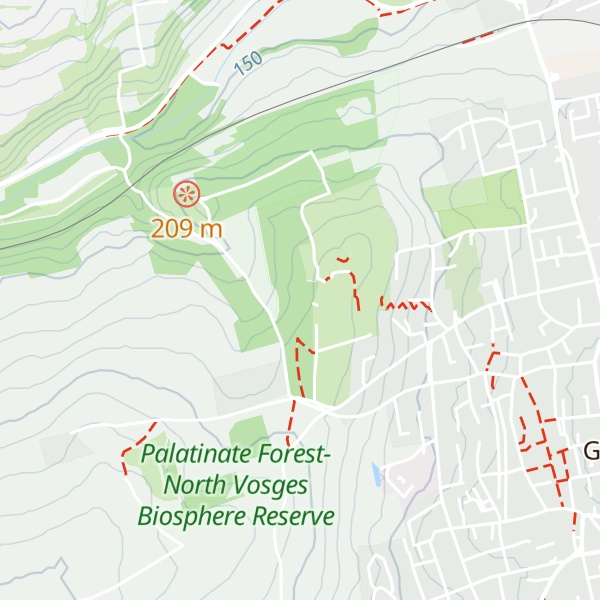 Map of Grillhütte Grünstadt