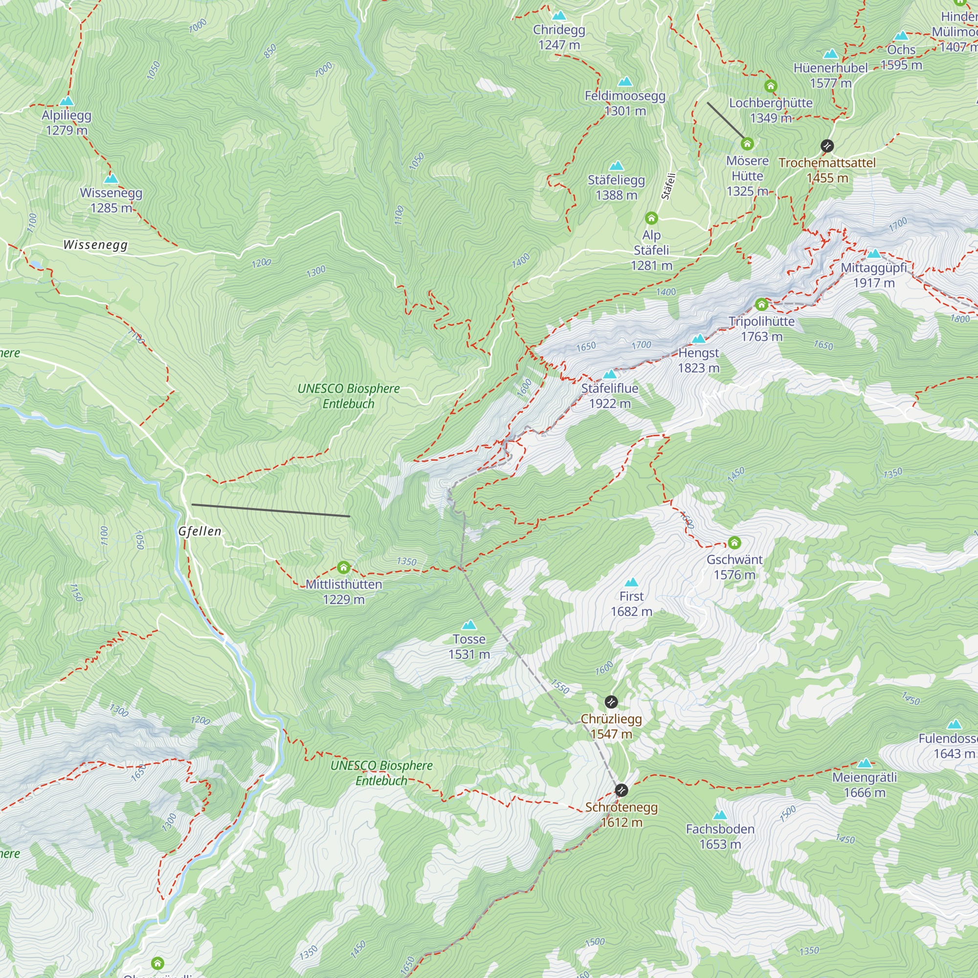 Alpeli map