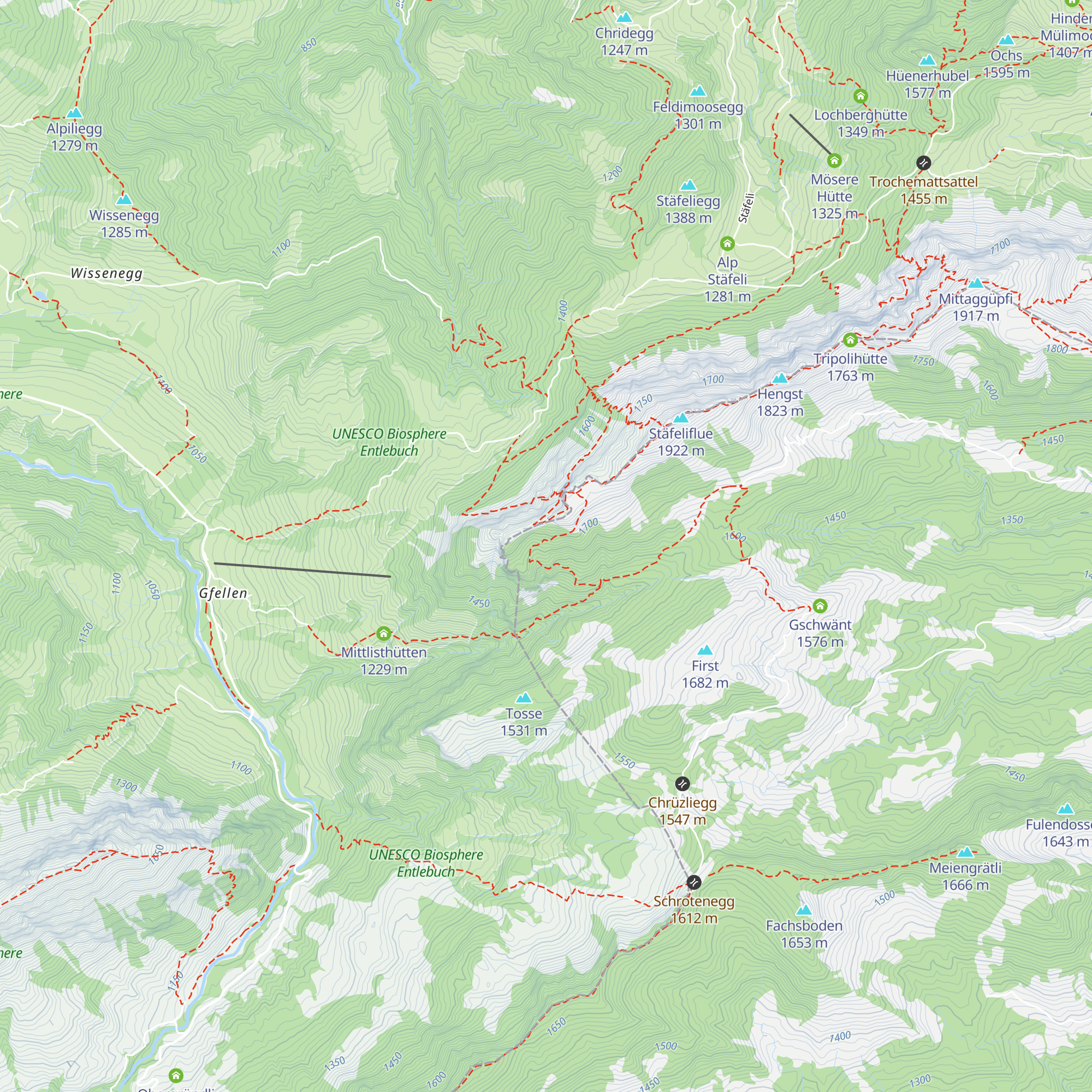 Alpeli map