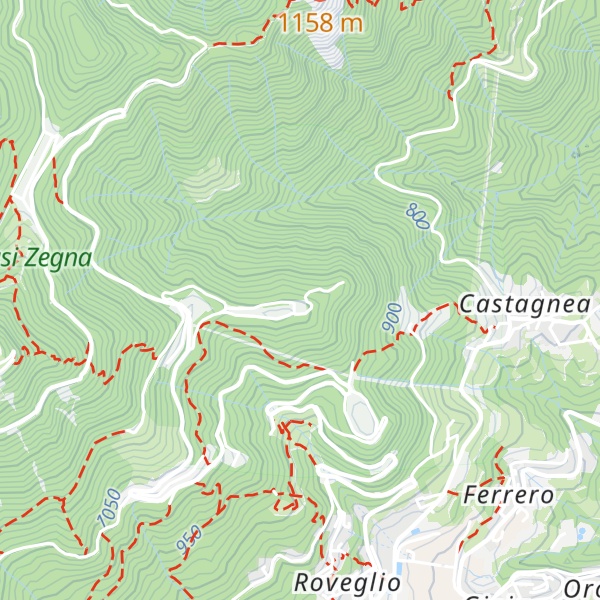 Map of Campo Polivalente di Caulera