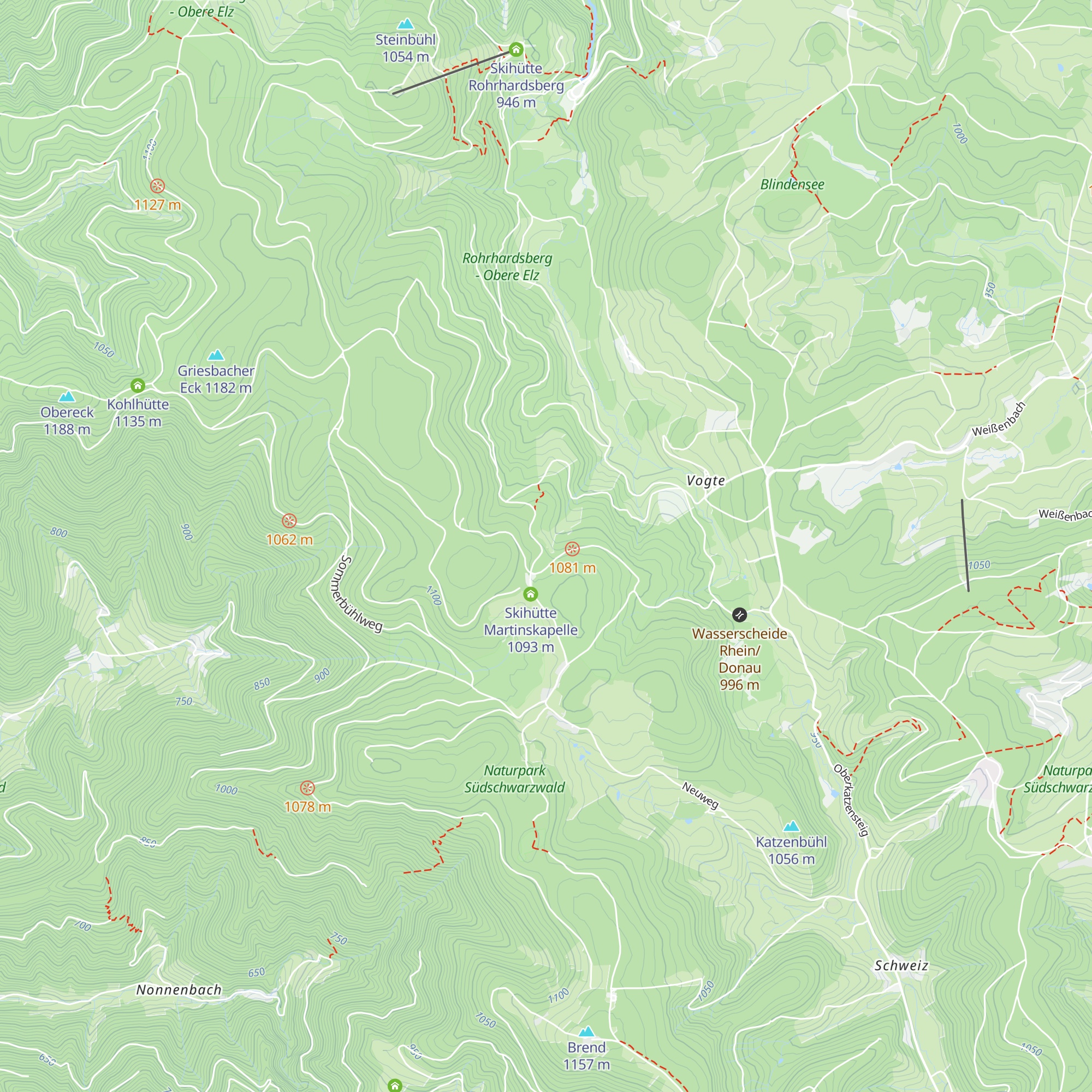 Käsmattenhütte map