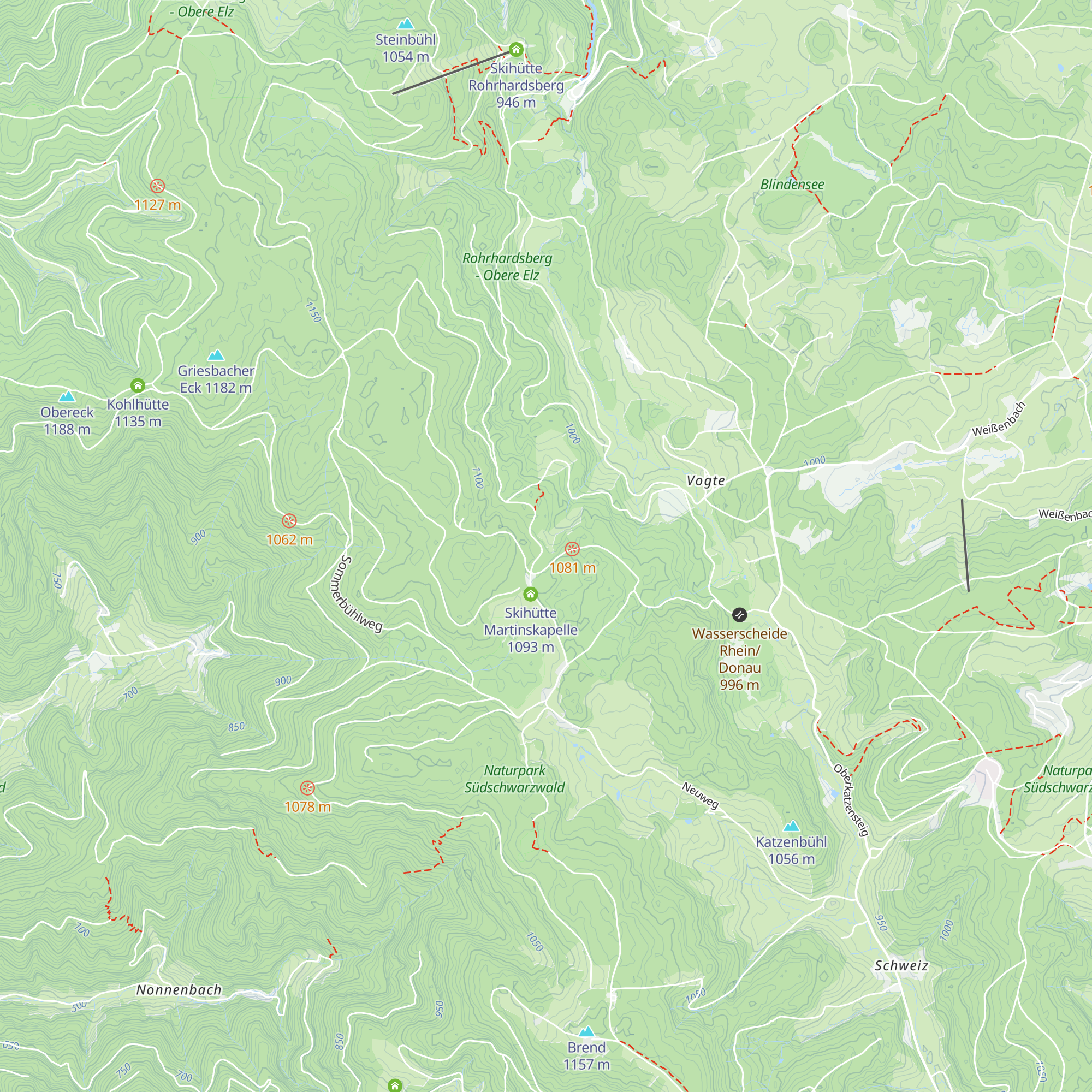 Käsmattenhütte map