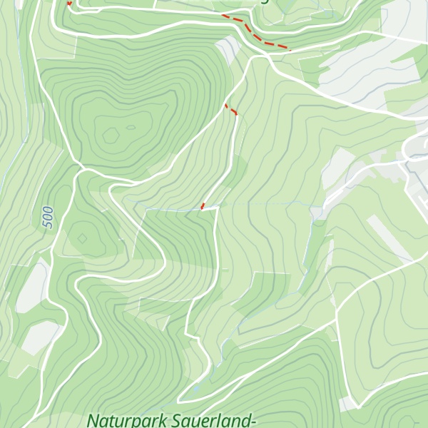 Map of Beckmann´s Hütte