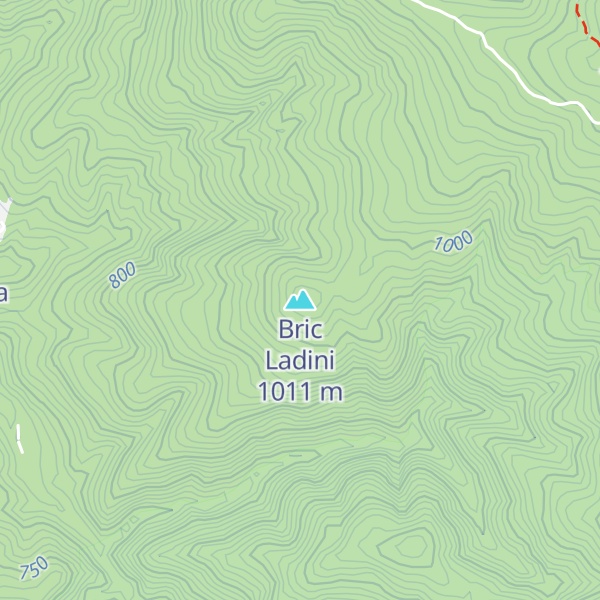 Map of Bric Ladini