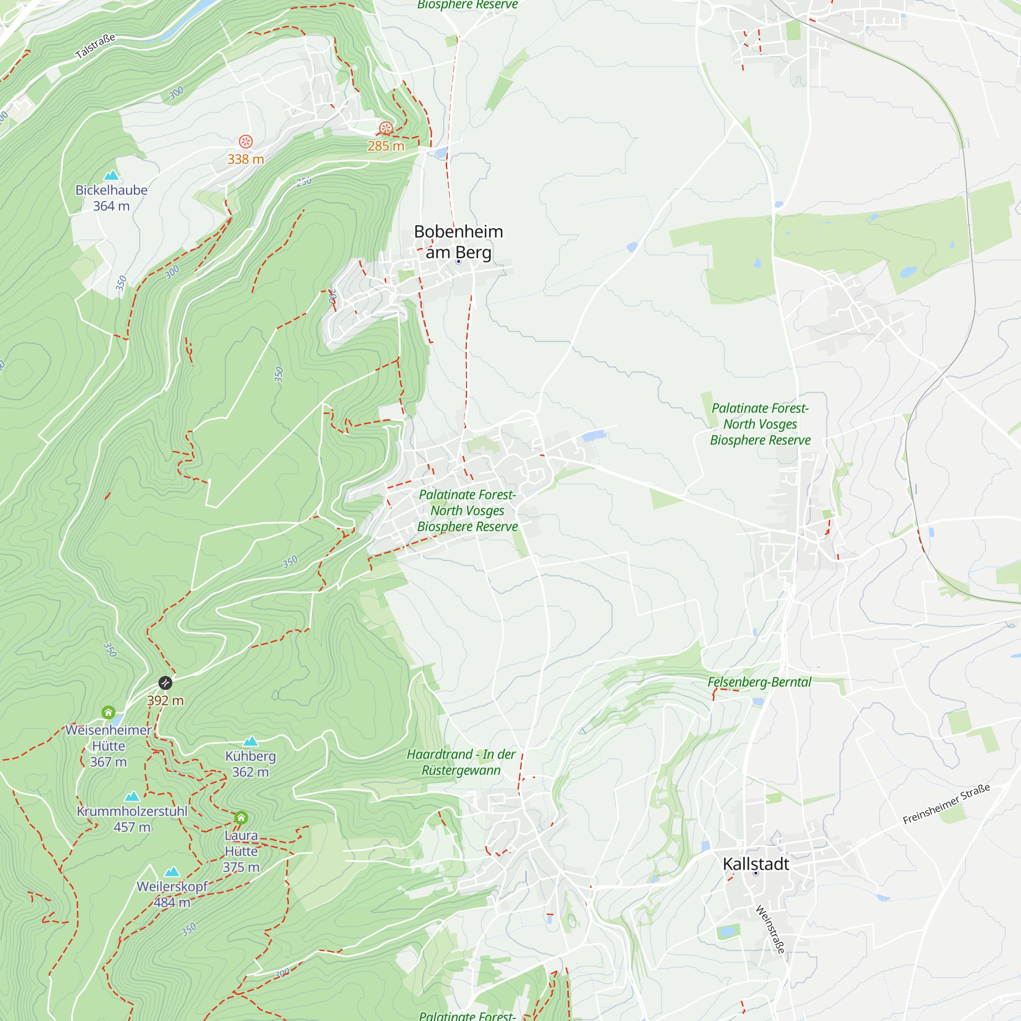 Holz-Weisbrodt SECCO-HÜTTE map