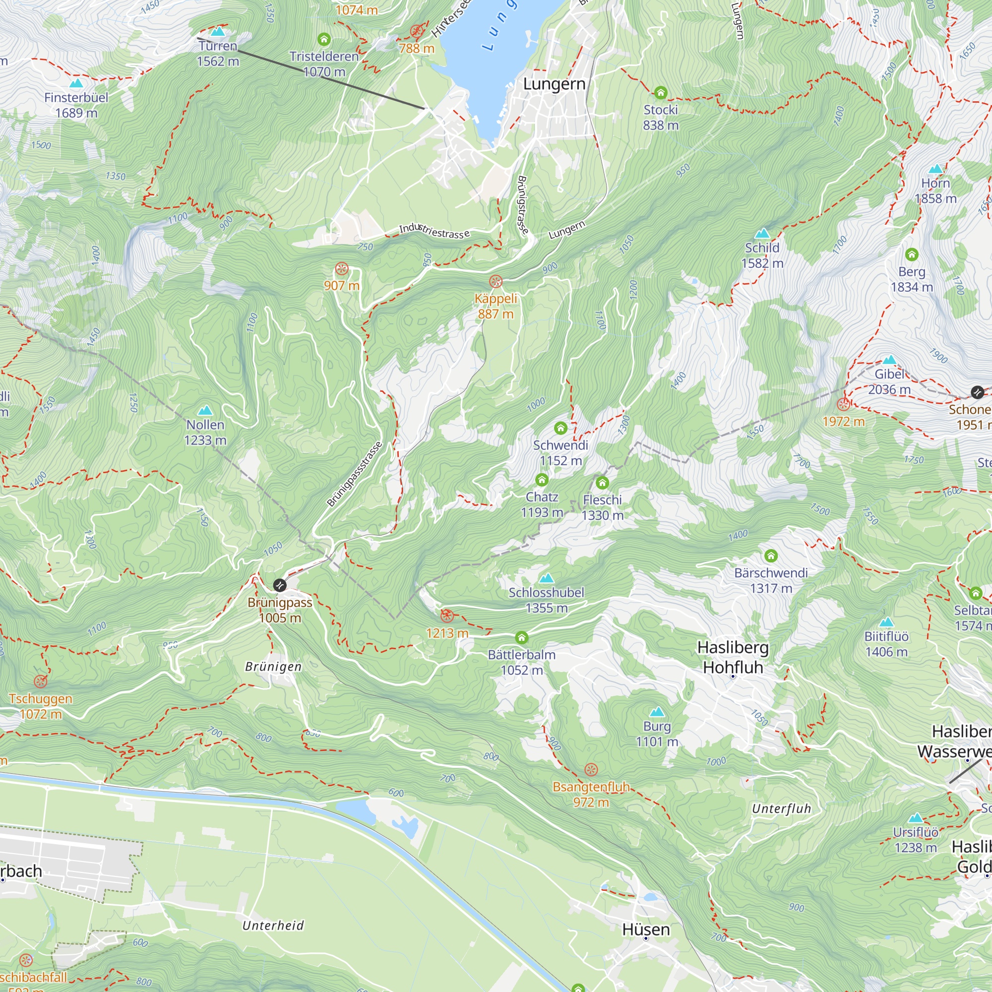 Büel map