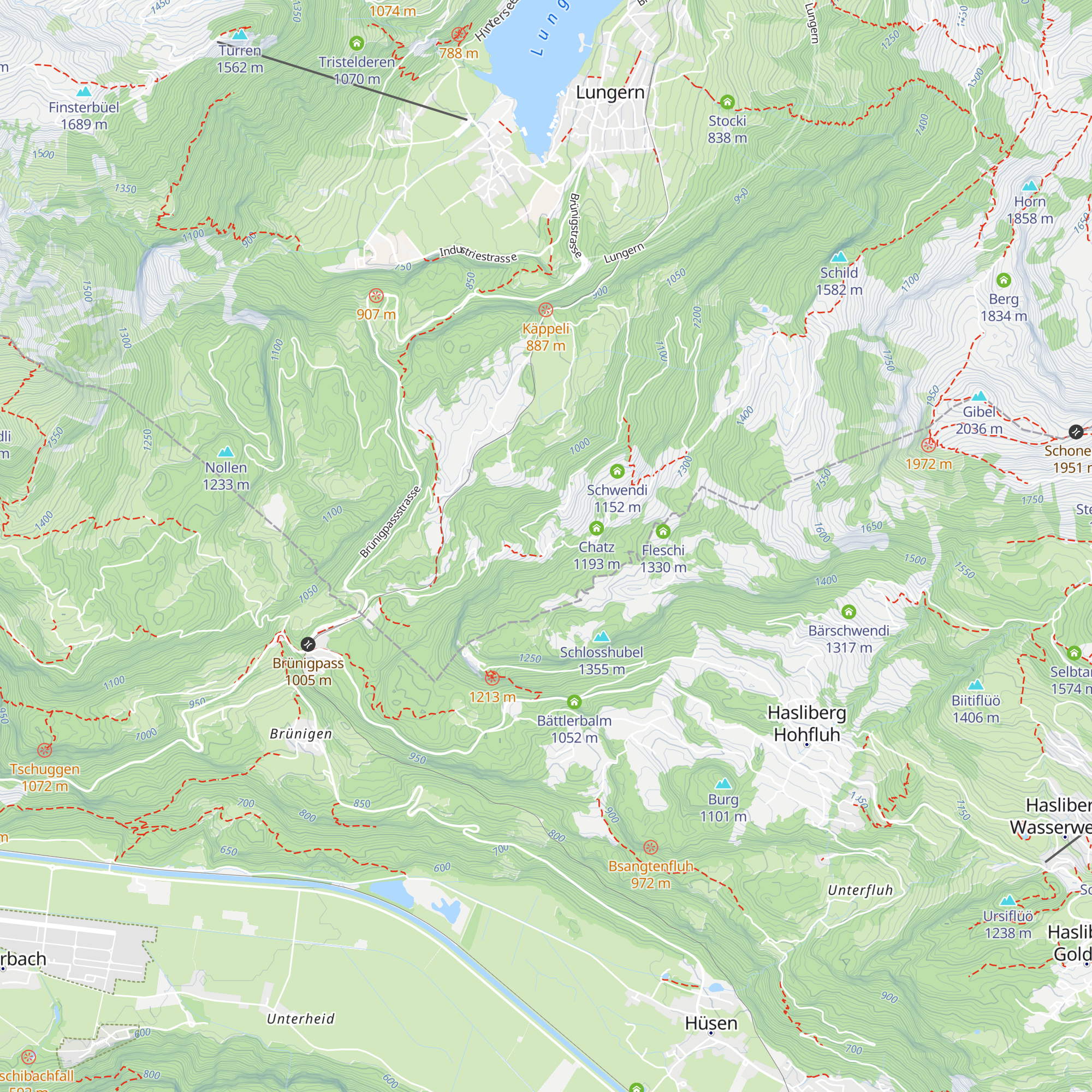 Büel map