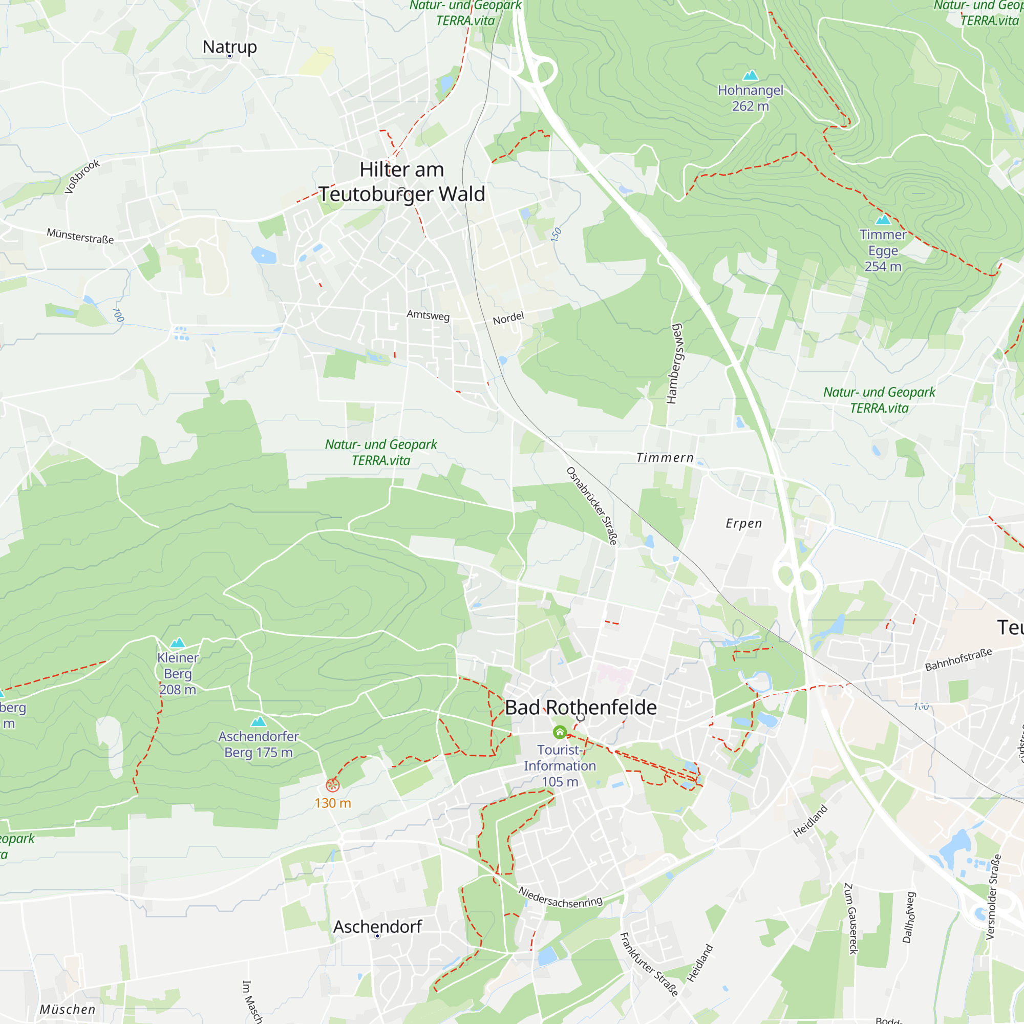 Schutzhütte am Südberg map